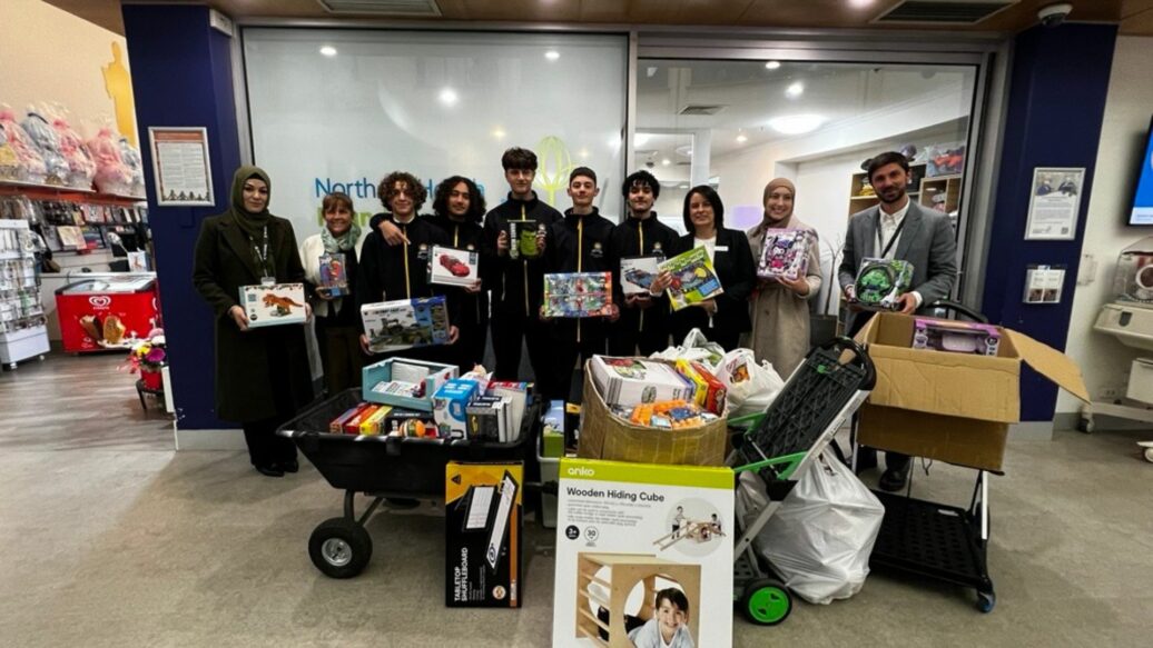 Ilim College students bring joy to Northern Health’s youngest patients