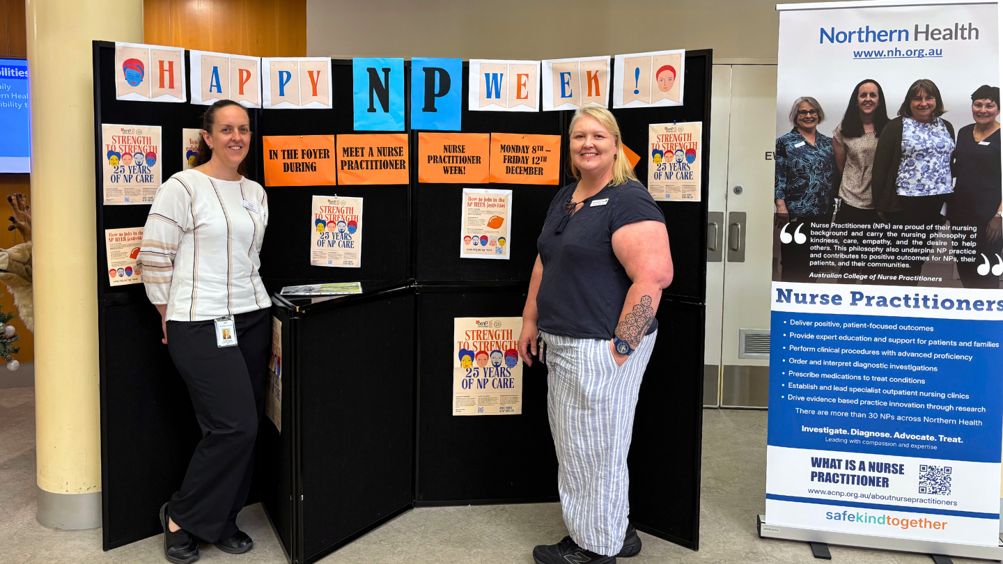 Celebrating Nurse Practitioner Week at Northern Health