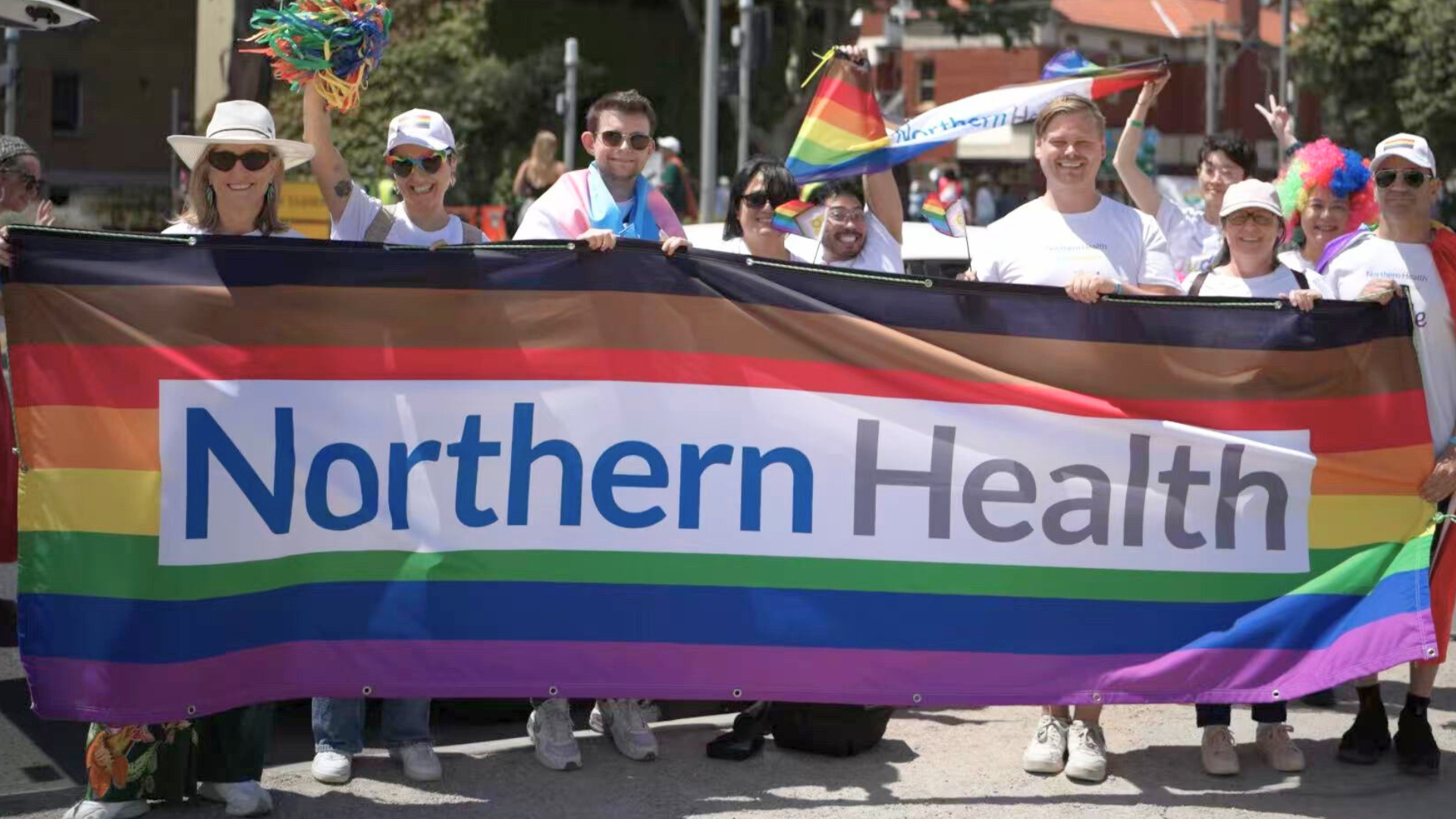 Northern Health stands proud at Pride March 2026