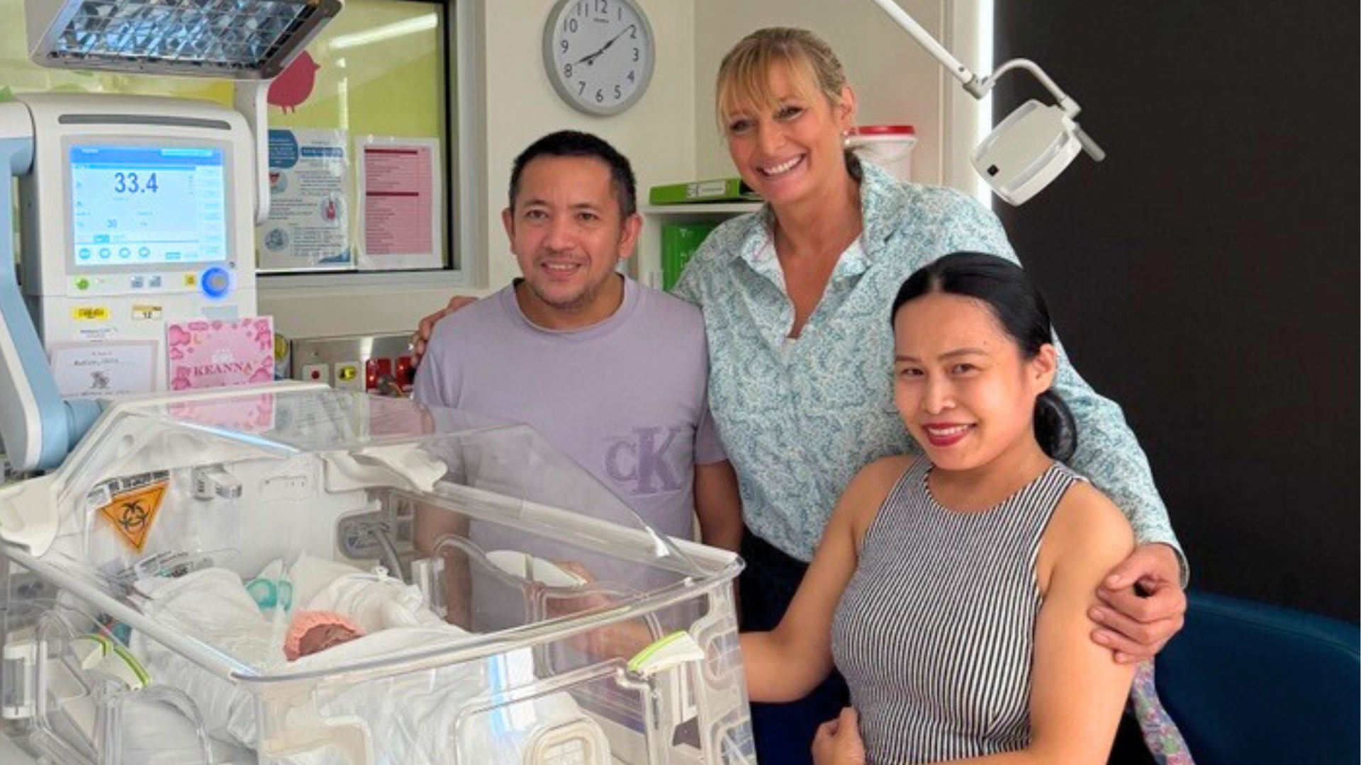 Small patients, mighty teams and a visit to remember