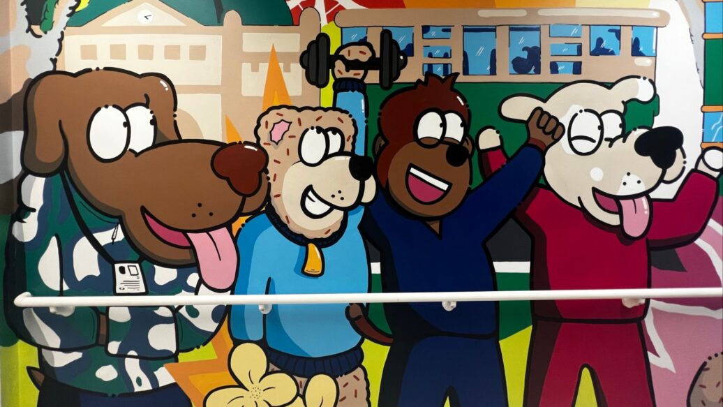 Painting Away to a Brighter Stay: New Mural in Children’s Ward