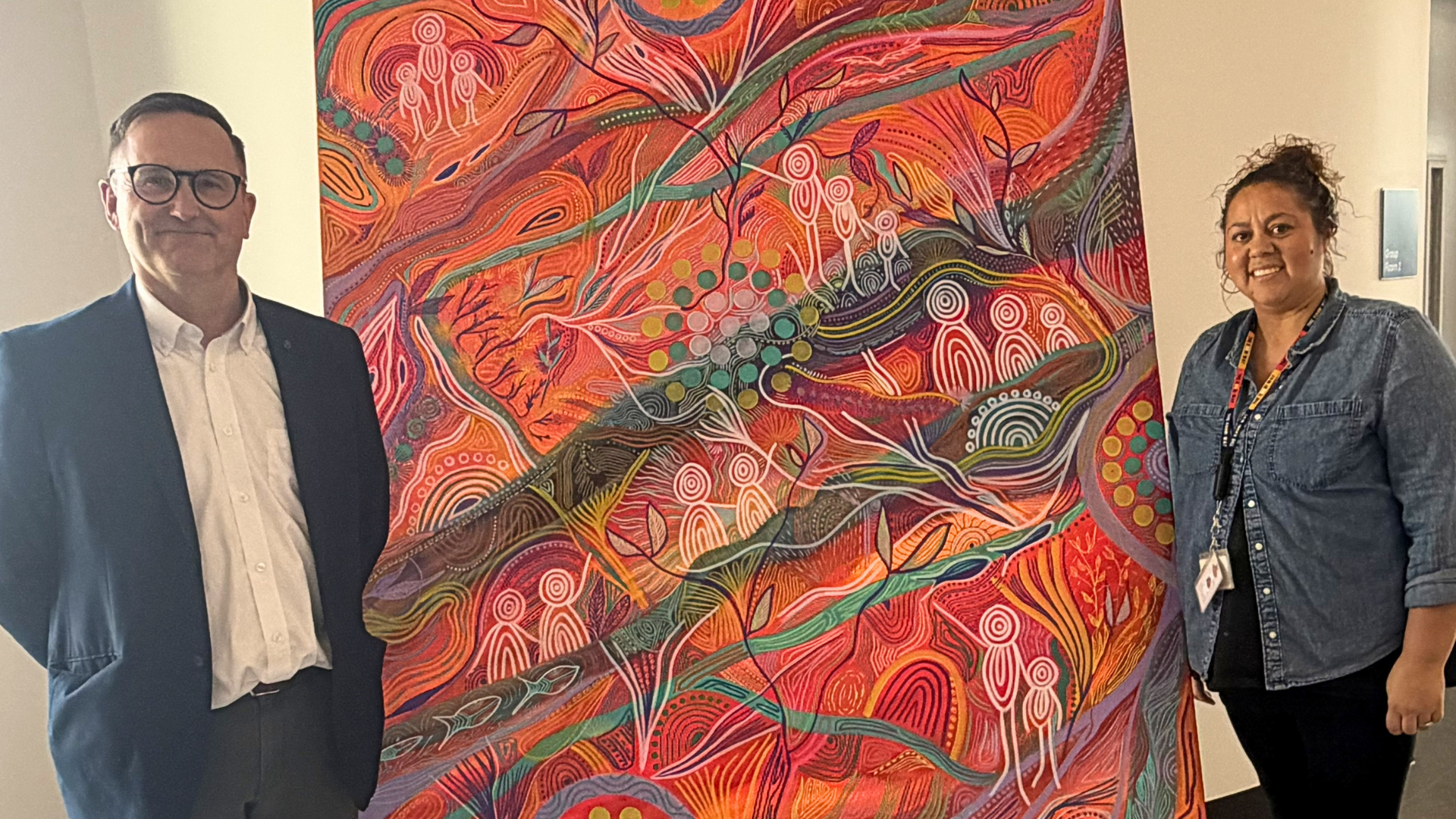 New artwork at Mernda Community Hospital
