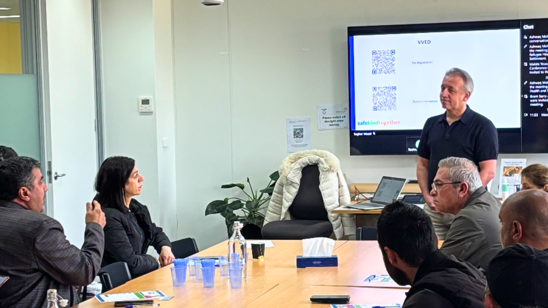 Arabic community information session supports refugee and asylum seeker communities
