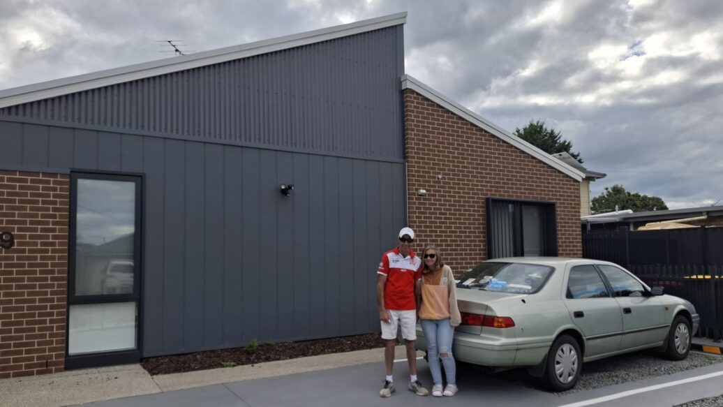 Jim and Rosie move into their forever home
