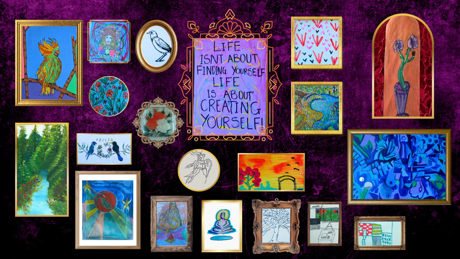 Consumers exhibit the nature of art.